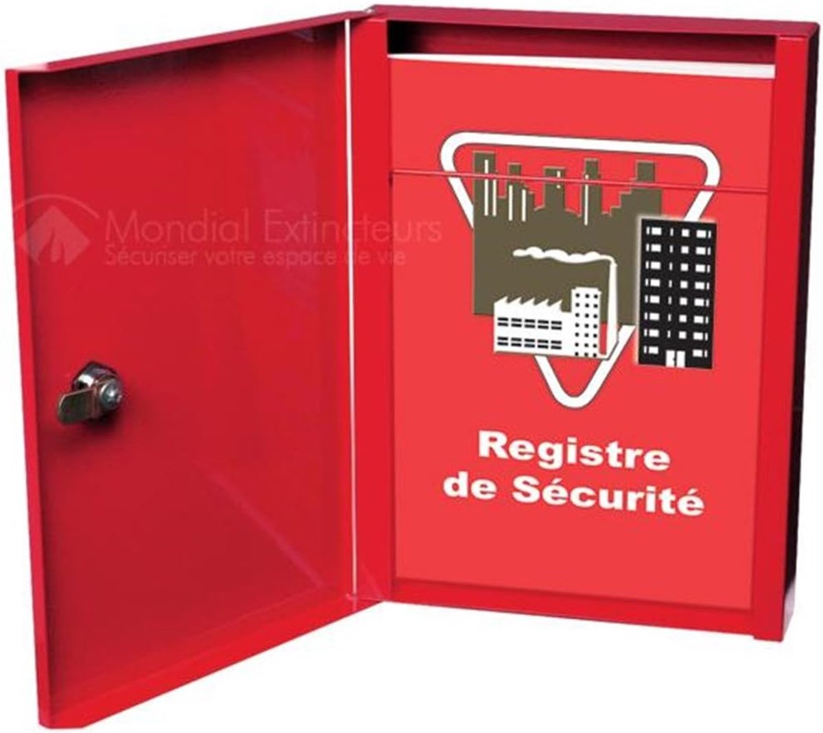 Veiligheidskast set compleet - brandveilig - met register - bescherm waardevolle documenten - ShopVlot