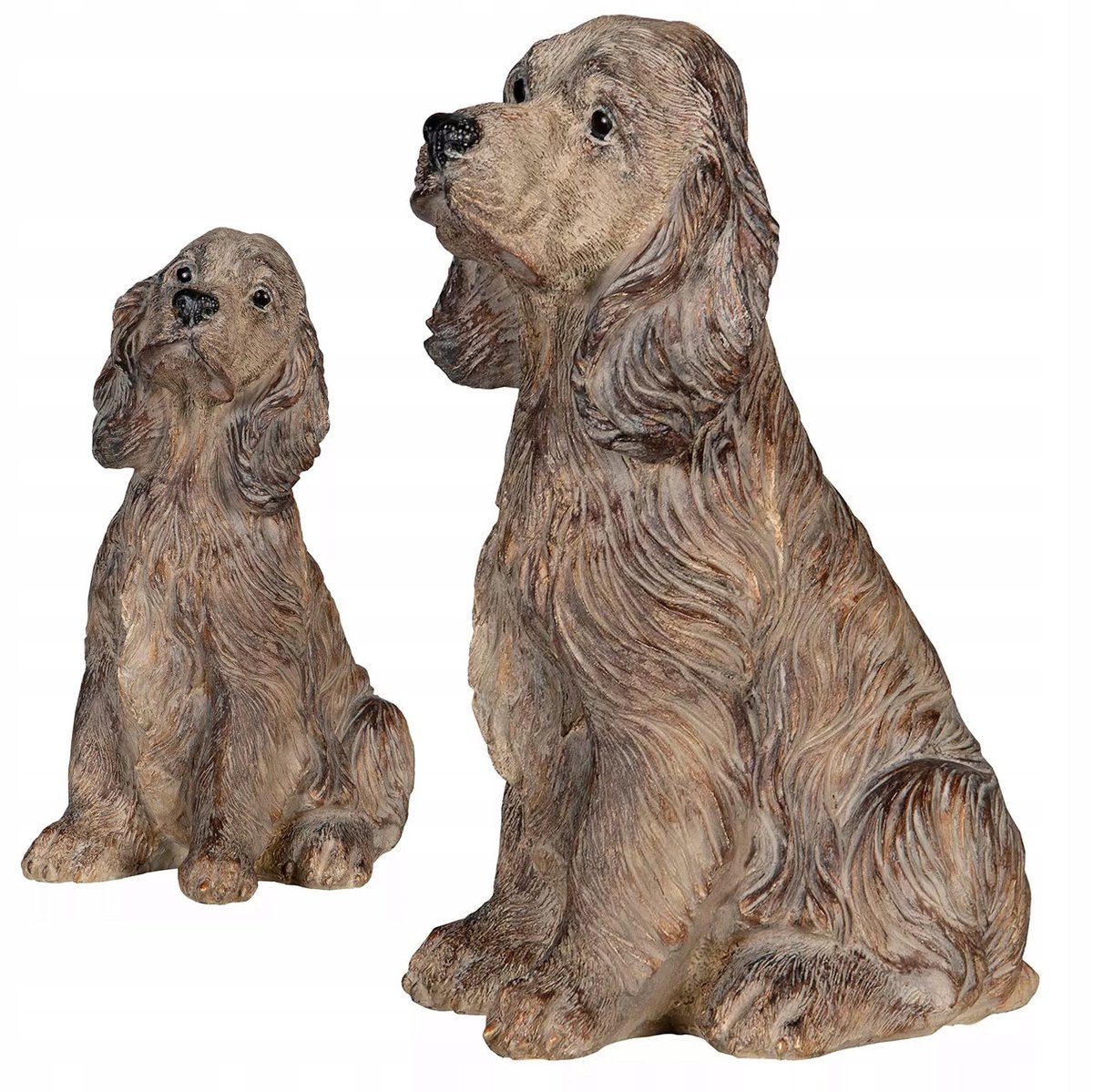 Decoratieve Cocker Spaniel Hondenfiguur - 33cm - Stijlvolle Woonkamer Decoratie