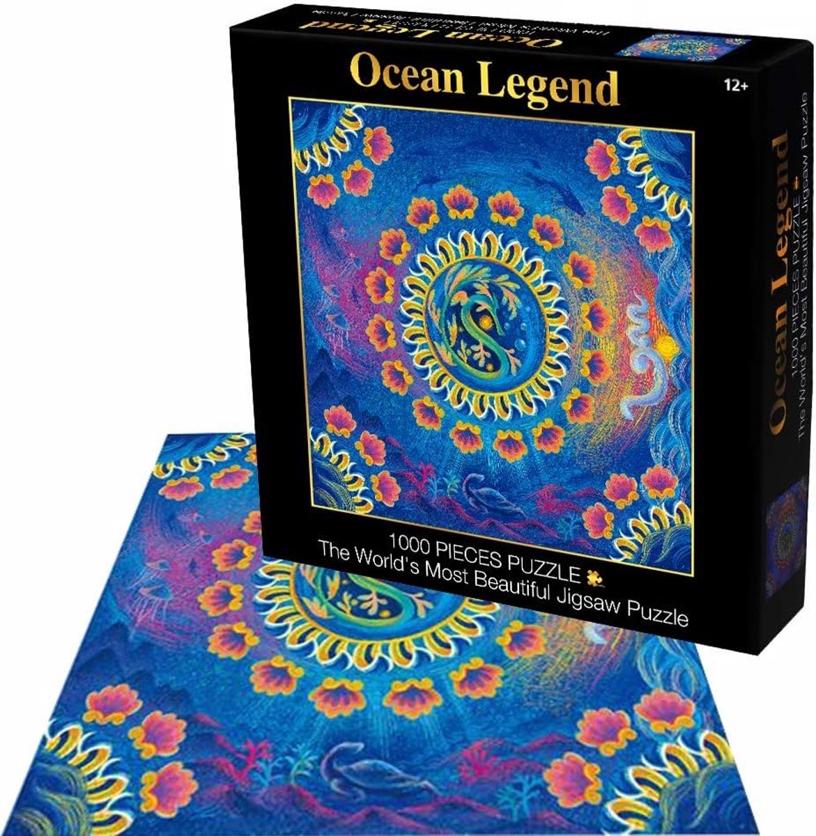 Puzzel 1000 Stukken - Vierkante Puzzel - Kleurrijke Uitdaging - Perfect voor Gezinnen - ShopVlot