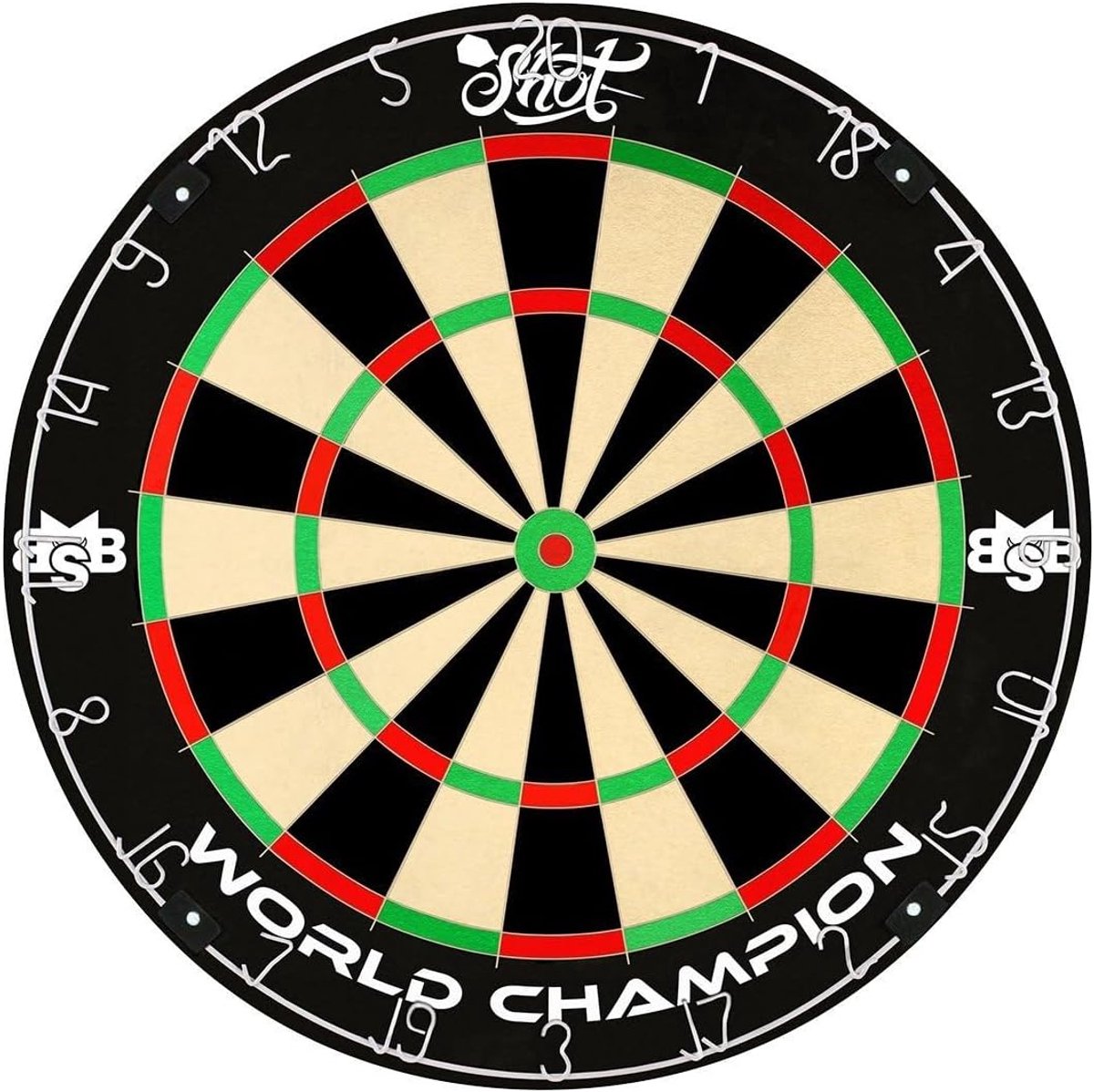 Dartbord Professioneel - Competition - Michael Smith - Ideaal voor toernooien - ShopVlot