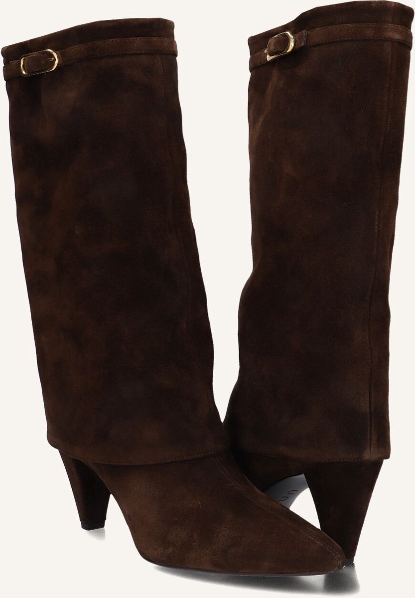 Unisa Lupin Laarzen - Suède - Dames - Bruin - Maat 40