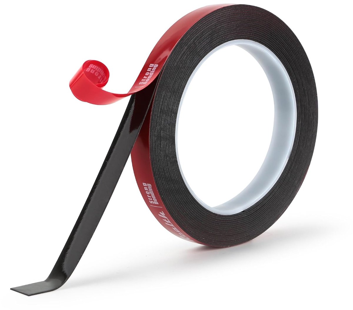 Dubbelzijdige tape 13mm x 5.5m - Zwart - Hoge hechting - Ideaal voor decoratie - ShopVlot