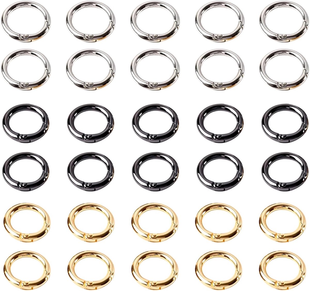 Veerringen, Sleutelhaken, Dagelijkse Ophanggespen, Handgemaakt Gereedschap, Verlengingsgespen Voor Schoudertassen.