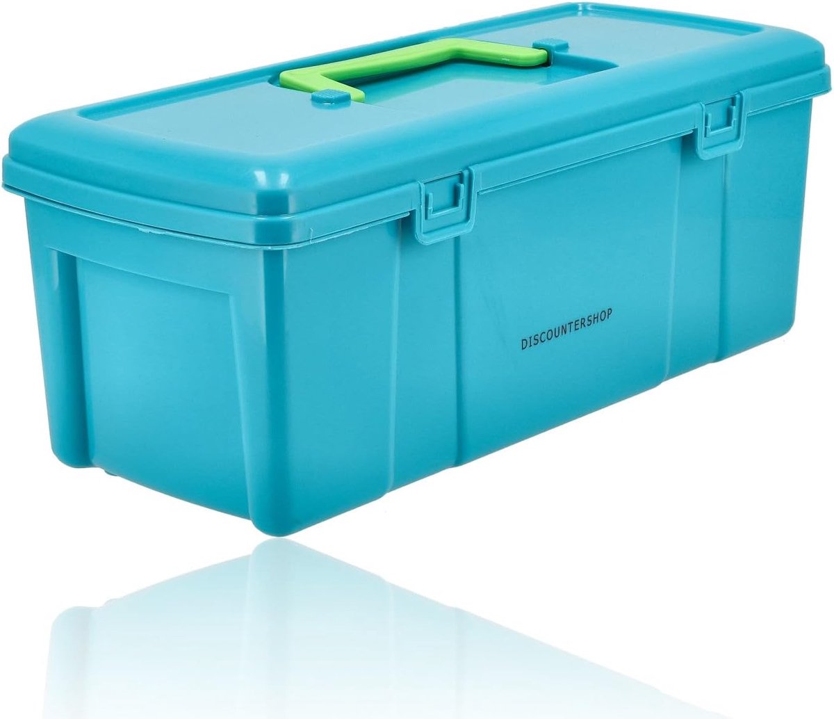 Opbergdoos met handvat - Gereedschapskoffer 36 cm - Kunststof - Lichtgewicht en eenvoudig mee te nemen - SnelShoppen
