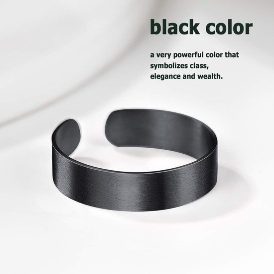 Gepersonaliseerde open ring 5 mm/10 mm 17 mm breed dames heren bandring hoogglans gepolijst/geborsteld verstelbaar trouwring verlovingsring cadeau voor mannen vrouwen roestvrij staal / 18 k verguld, roestvrij staal, — afbeelding 5