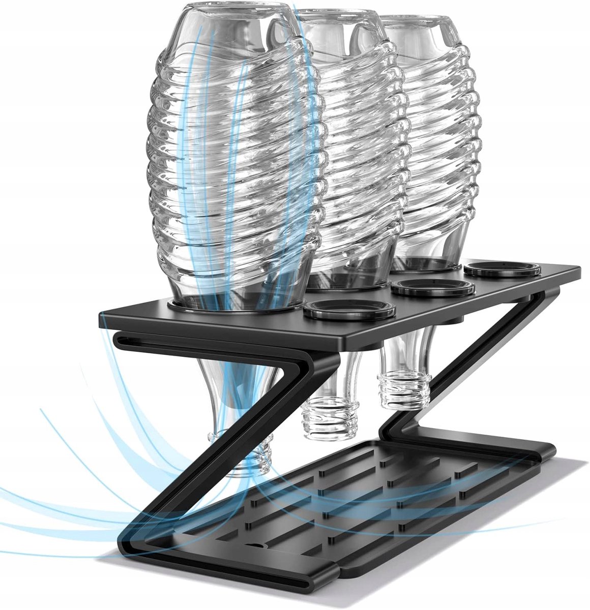 SodaStream Flessenhouder & Droogrek met Lekbak