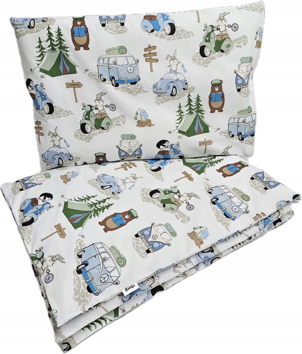 Babyslaapzak 100% katoen 120x90 cm - 2-delige set