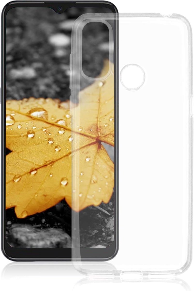 Case for Alcatel 1L 2021 Clear Ultra Slim Case Anti Yellowing Soft TPU Silicone Anti-Fingerprint Cover+Shockproof Case - ShopVlot