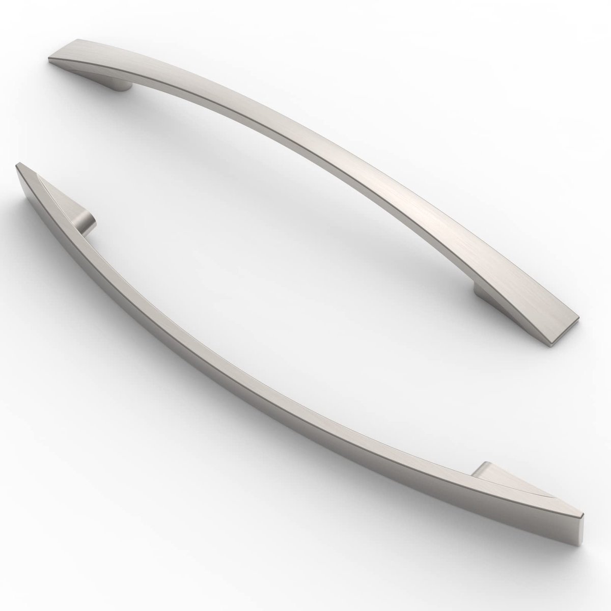 10 stuks trekt, 160 mm gatafstand, meubels trekt, kast trekt, keuken trekt, handgrepen, meubellade trekt, geborsteld nikkel