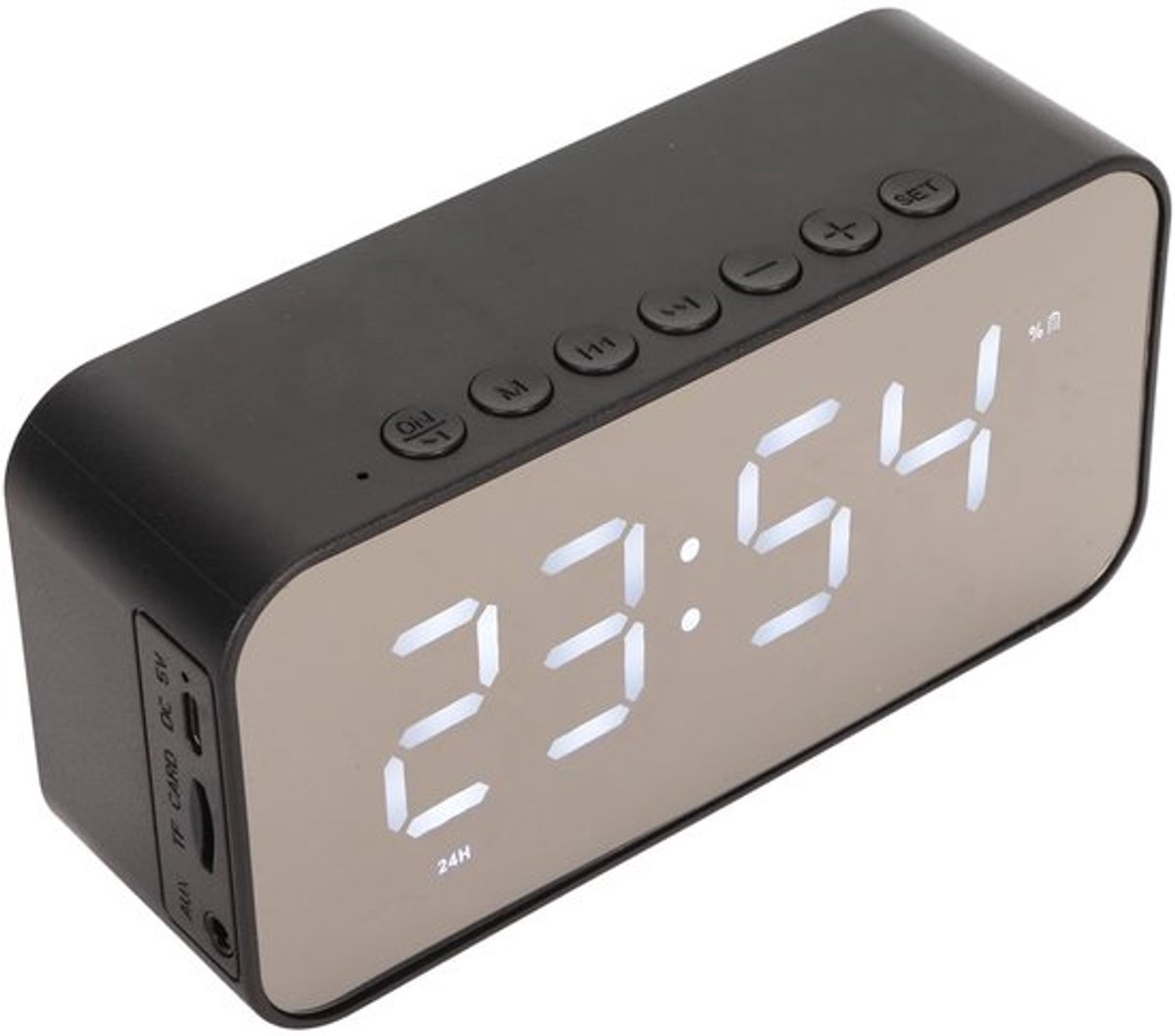 SPHProducts - Draadloze Bluetooth-luidsprekers - Digitale Klok met