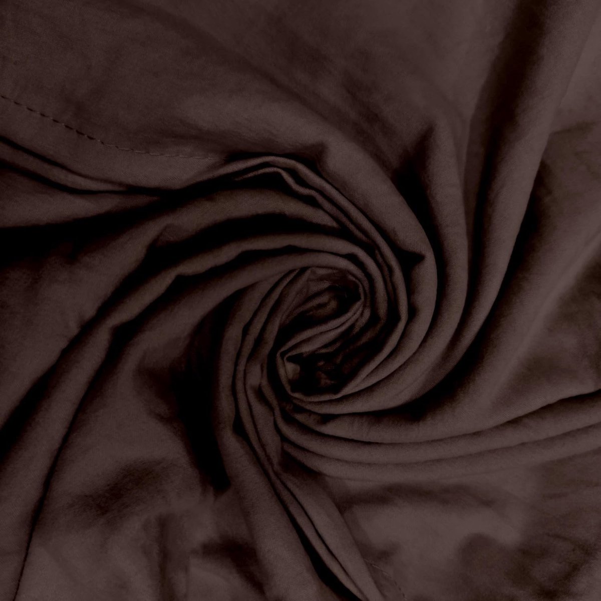 d'Ocre, Beddengoed van gewassen microvezel, 140 x 200 cm, bohemien-bruin