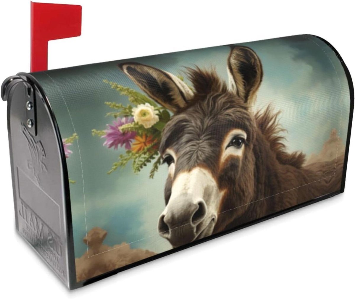Brievenbushoes Magnetisch - Brievenbusdecoratie Cover - Brievenbus Versieren - Waterdicht Oxford Stof - 53 x 46 cm - Multi