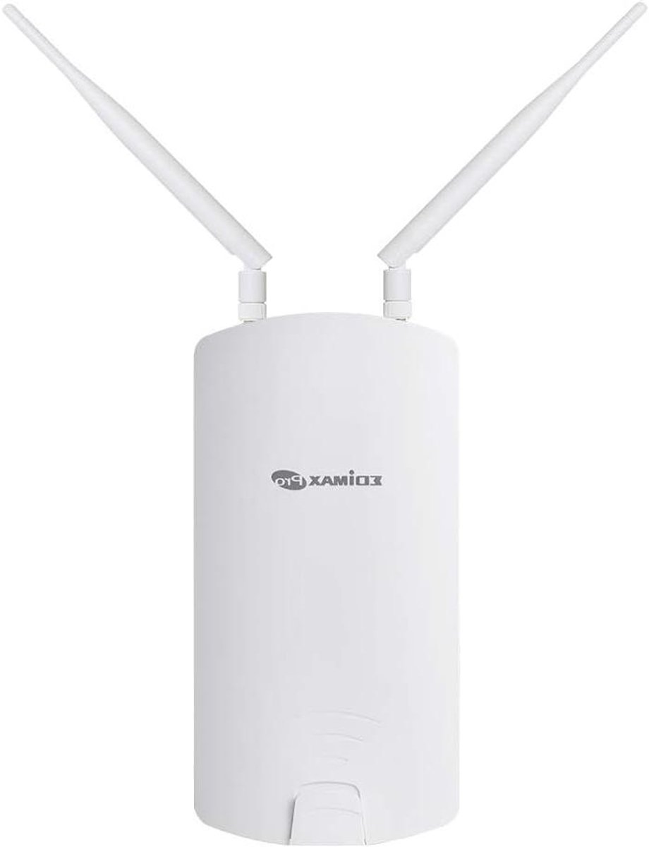 Draadloos Toegangspunt - WiFi Access Point Outdoor AP - Netwerk Uitbreiding - Weerbestendige Behuizing - AC1300 - Wit