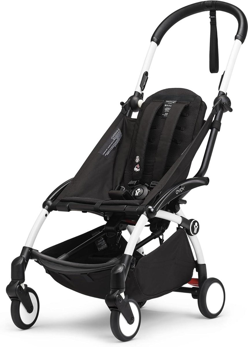 Compact Kinderwagen Frame - Reisbuggy Lichtgewicht - Reizen met Baby - Handbagage Formaat - 52 x 44 x 18 cm
