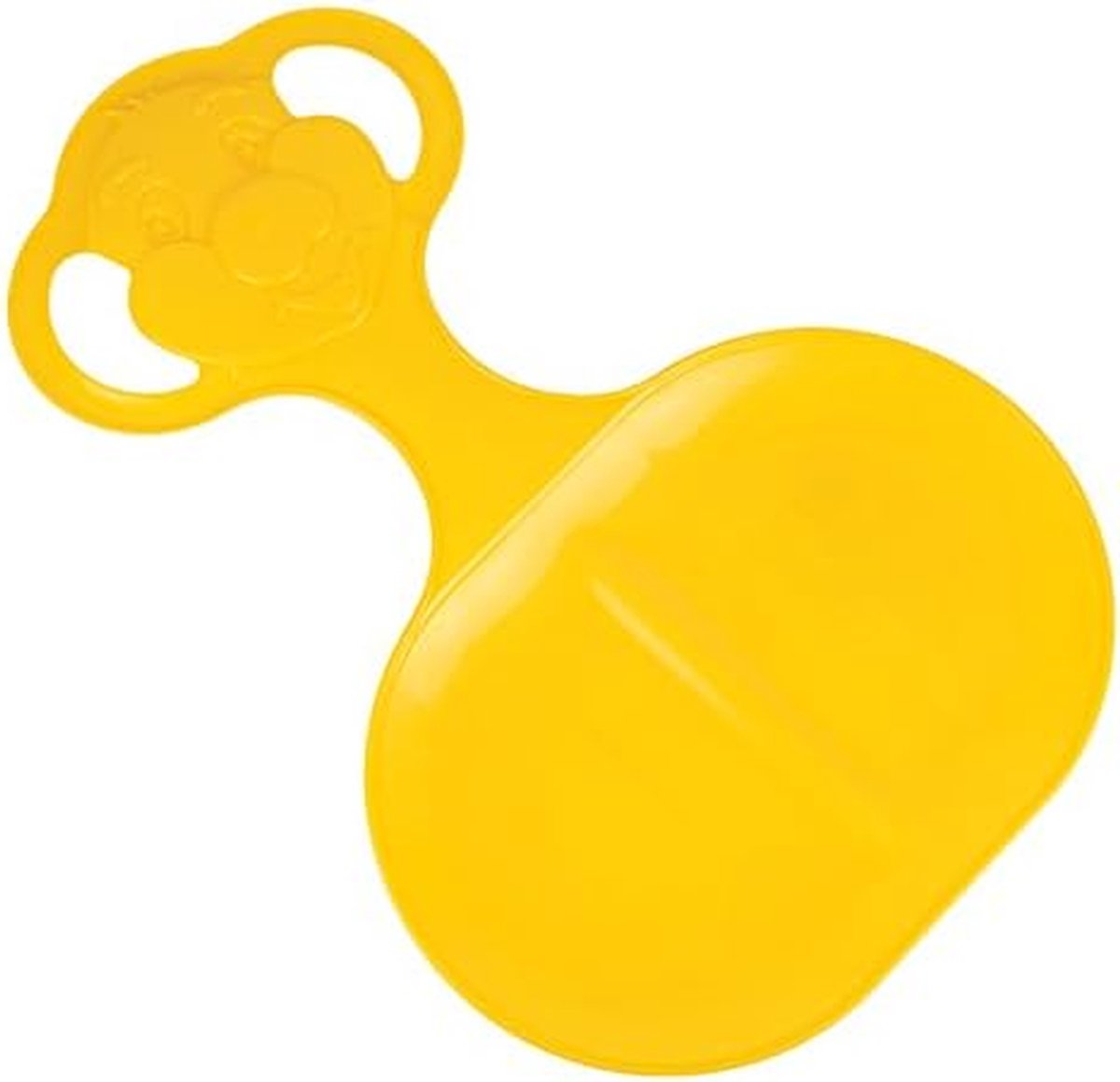 Kinder Slee - Sneeuw Piste - Winterpret - Duurzaam PVC - 53 cm - Geel