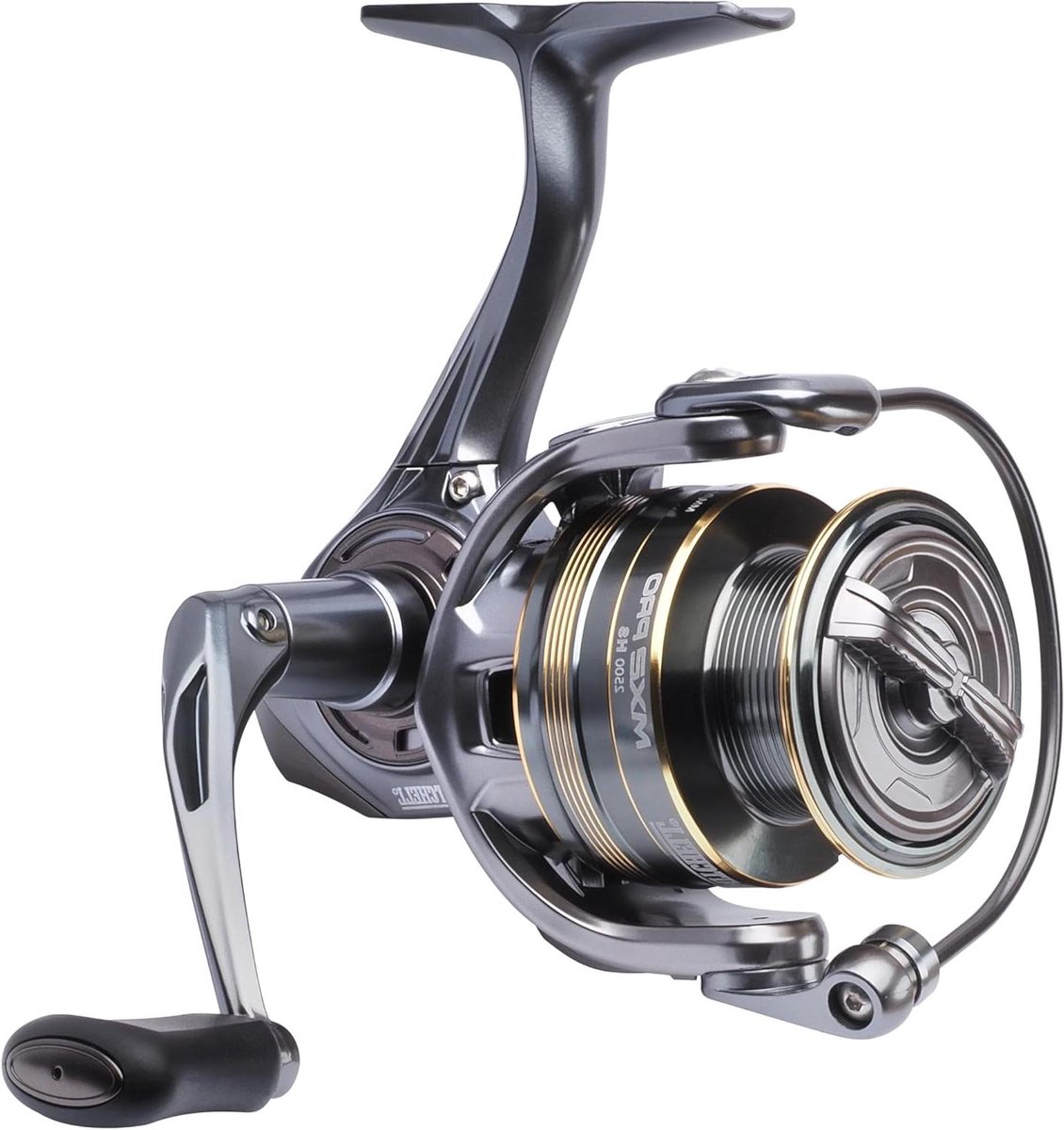 Spinning Reel - Vismolen Werpmolen - Vissen Vangen - Lichtgewicht Grafieten Behuizing - Maat 1000 - Zwart/Zilver