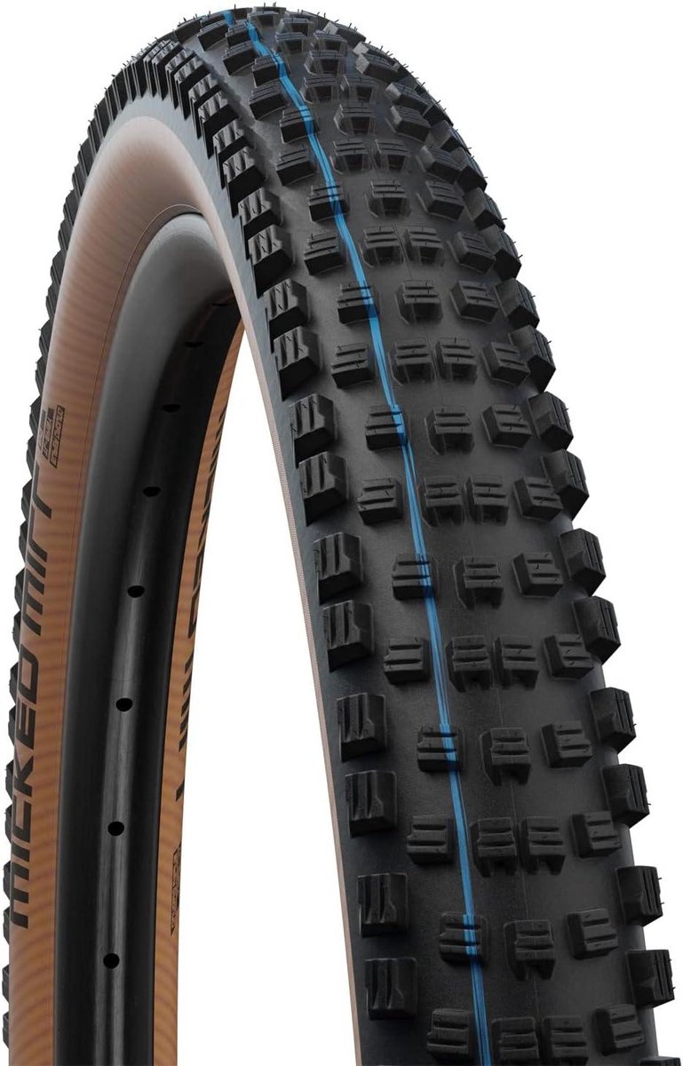 Fietsband - Mountainbike Band - Off-road Rijden - Lichtlopend met Grip - 29 x 2.40 - Zwart Transparant