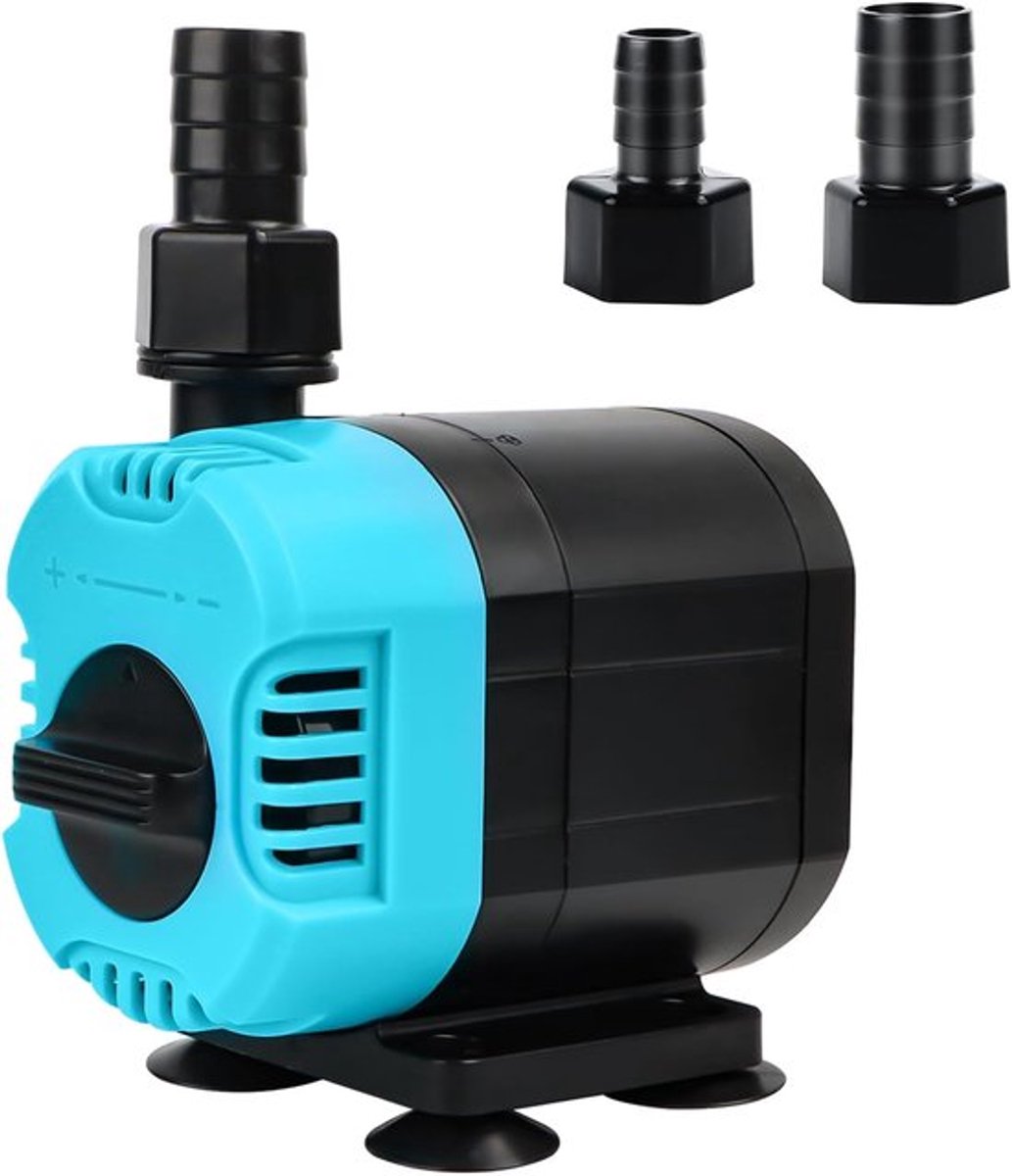 Mini-waterpomp 15W 1200L/H, ultrastille aquariumpomp met hoge slag, Mini dompelbaar, waterpomp dompelpomp transportpomp aquariumpomp fonteinpomp voor aquarium vijver tuin