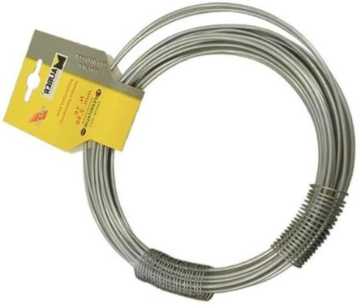 Gegalvaniseerd Draad - Binddraad Staal - Bevestigen & Binden - Verzinkte Afwerking - 12 mm Dikte - Wit