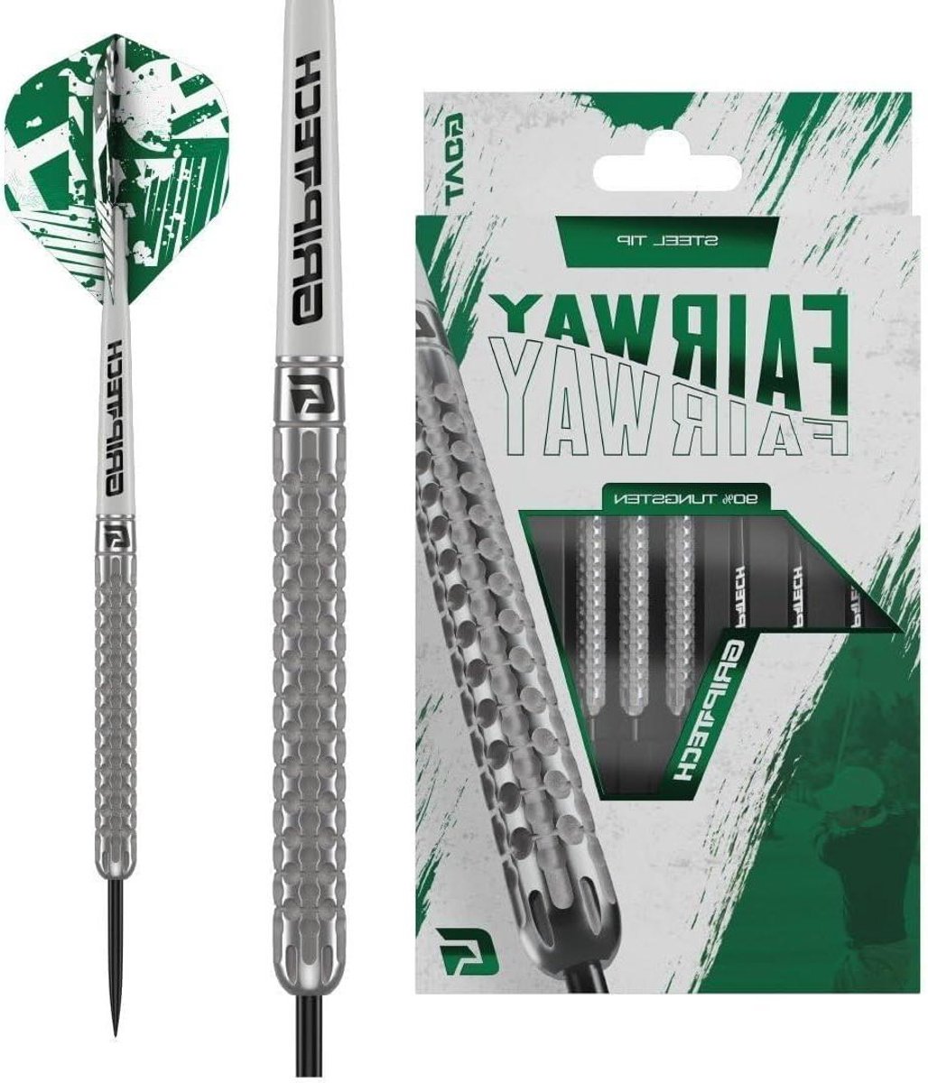 Stalen Darts - Dartpijlen Set - Hobby Darten - 90% Tungsten - 25 Gram - Zilver