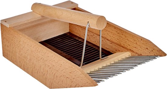 Bessenkam Hout - Bessenplukker Fruitplukker - Bessen Verzamelen - Handen Blijven Schoon - 125 x 5 x 20 cm — afbeelding 2