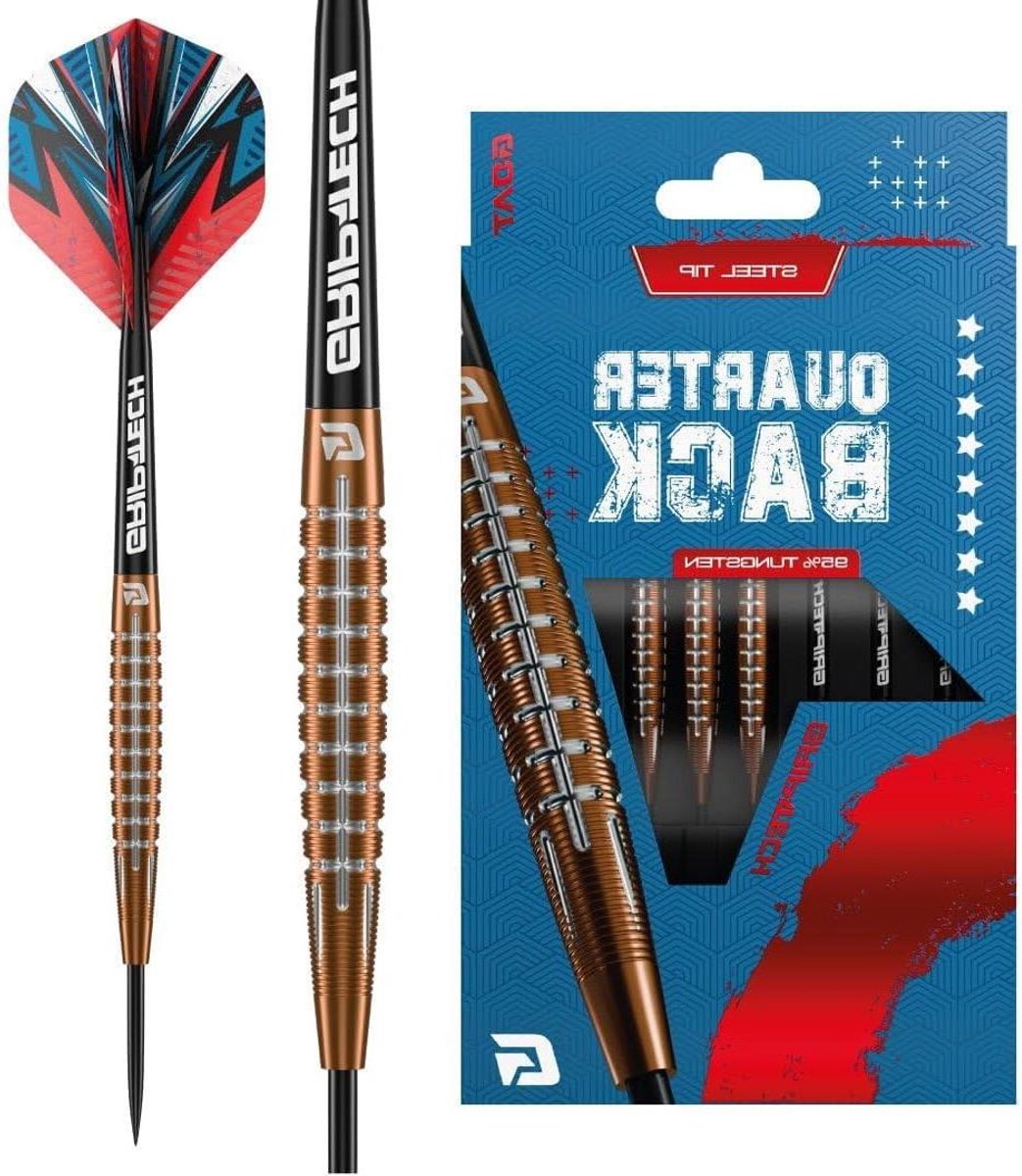 Steeldarts - Dartpijlen Set - Hobby Darts Spelen - 95% Tungsten - 23 Gram - Brons
