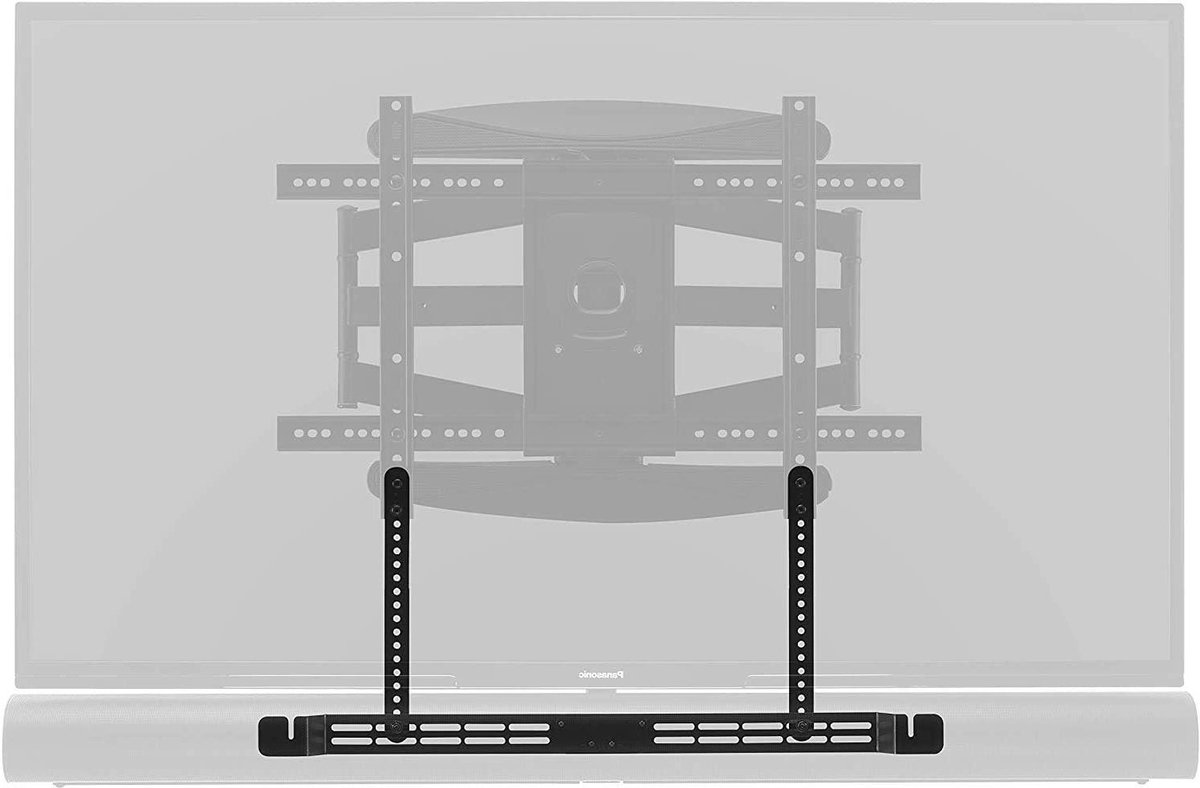 TV Muurbeugel Accessoire - Sonos Arc Houder - TV Geluid Verbeteren - Beweegt Mee Met TV - 40-80 inch TV