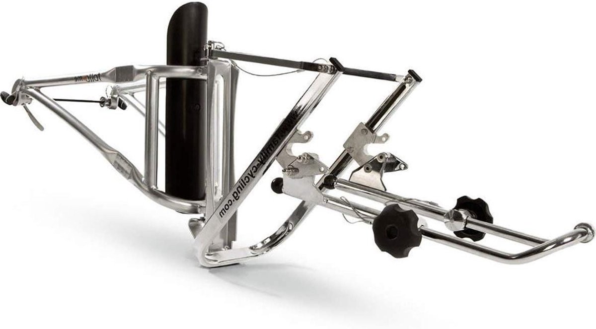 Fietsaanhanger Kind - Fietskoppeling - Veilig Fietsen - Eenvoudige Montage - 57 x 39 x 23 cm - Roestvrij staal