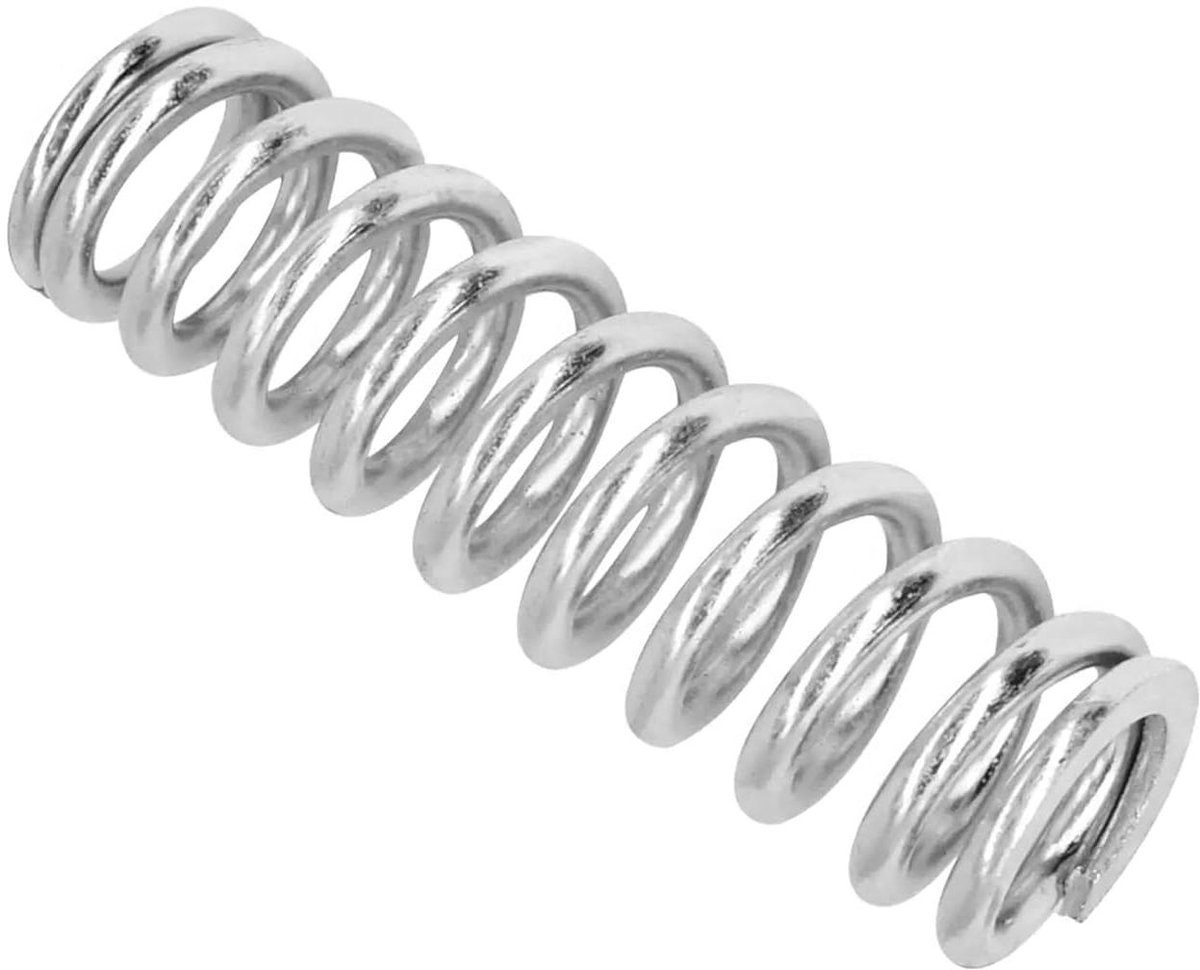 Drukveren Set - Metaal Spiraal - Doe-het-zelf Projecten - Roestbestendig Verzinkt Staal - 2 x 20 x 80 mm - Zilverkleurig