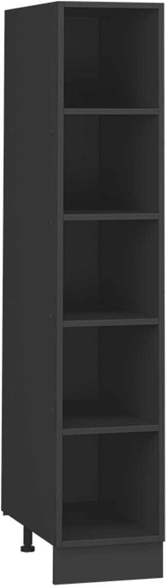 Vicco Keukenrek Fame-Line, Antraciet, 30 cm zonder werkblad