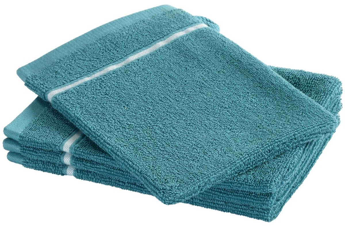 Moodit Washandjes Empress - Arctic - set 4 st. - 23 x 16 cm - 100% Katoen