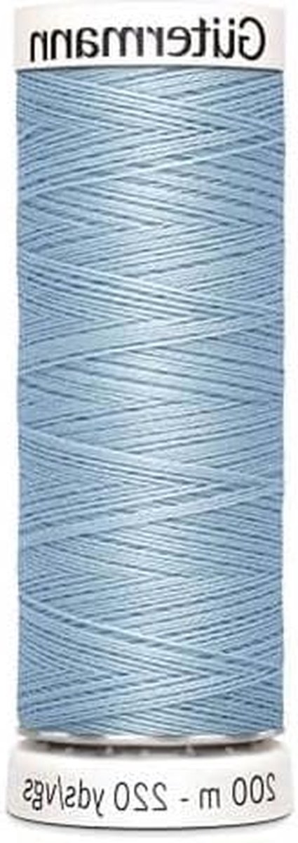 Naaigaren Set - Polyester Garen - Kleding Maken - Elastisch Scheurvast - 200 meter - Lichtblauw