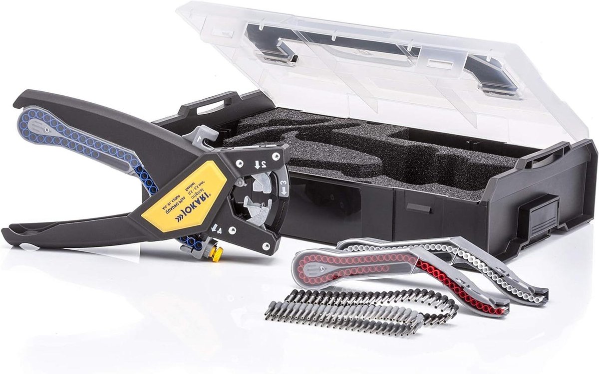 Multitool Kabeltang - Stripper Krimper - Draad Werk - Vier Functies - 0.5-2.5 mm² - Multicolor