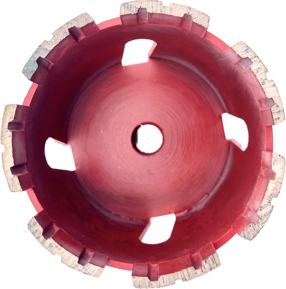 Diamant Boor Bit - Kernboor - Metselwerk Boren - Turbo Segment - 82 mm - Rood