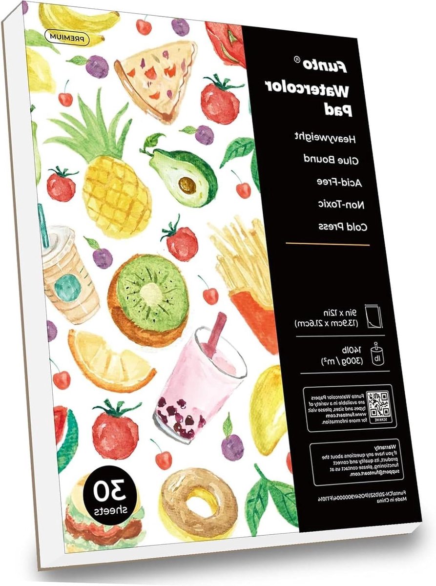 Aquarelpapier Blokken 23x30cm 30 Vellen 300 g/m² Koudgeperst Zuurvrij