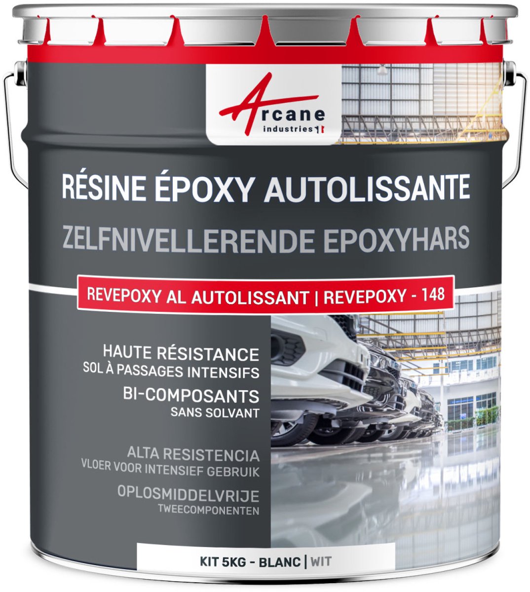 Epoxyhars Vloer, zelfnivellerend - REVEPOXY - 148