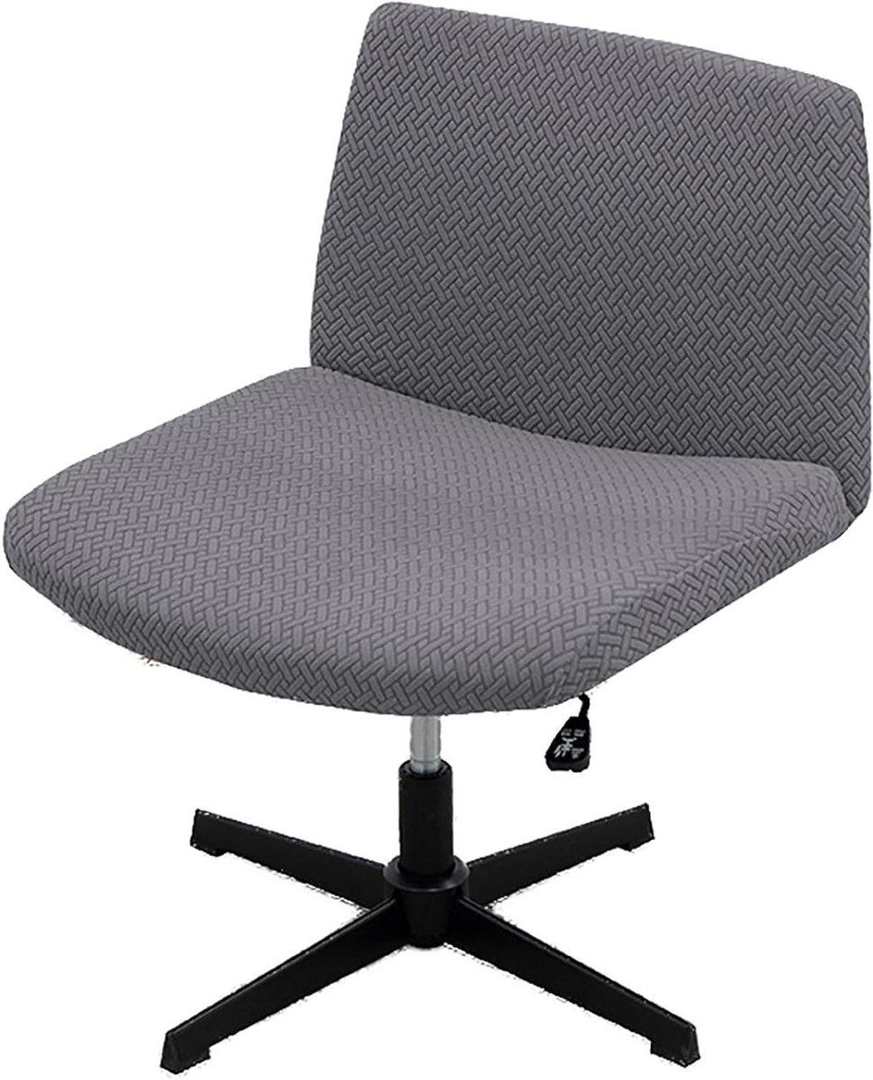 Stoelhoezen Zonder Armleuningen - Beschermhoes Stoel - Stoel Vernieuwen - Criss Cross Design - 60 x 70 x 45 cm
