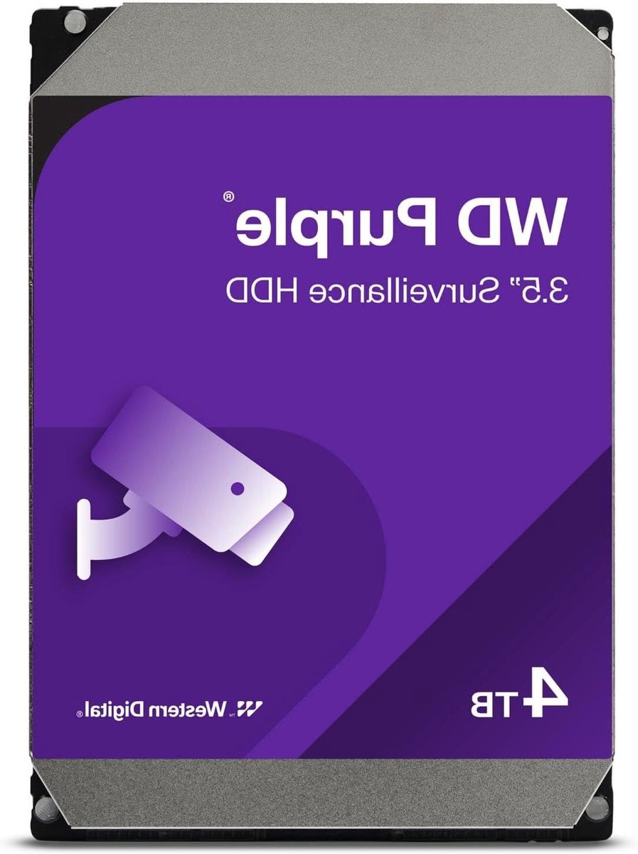 Interne Harde Schijf - Opslag Schijf - Data Opslag - Surveillance Geoptimaliseerd - 4 TB - Zwart