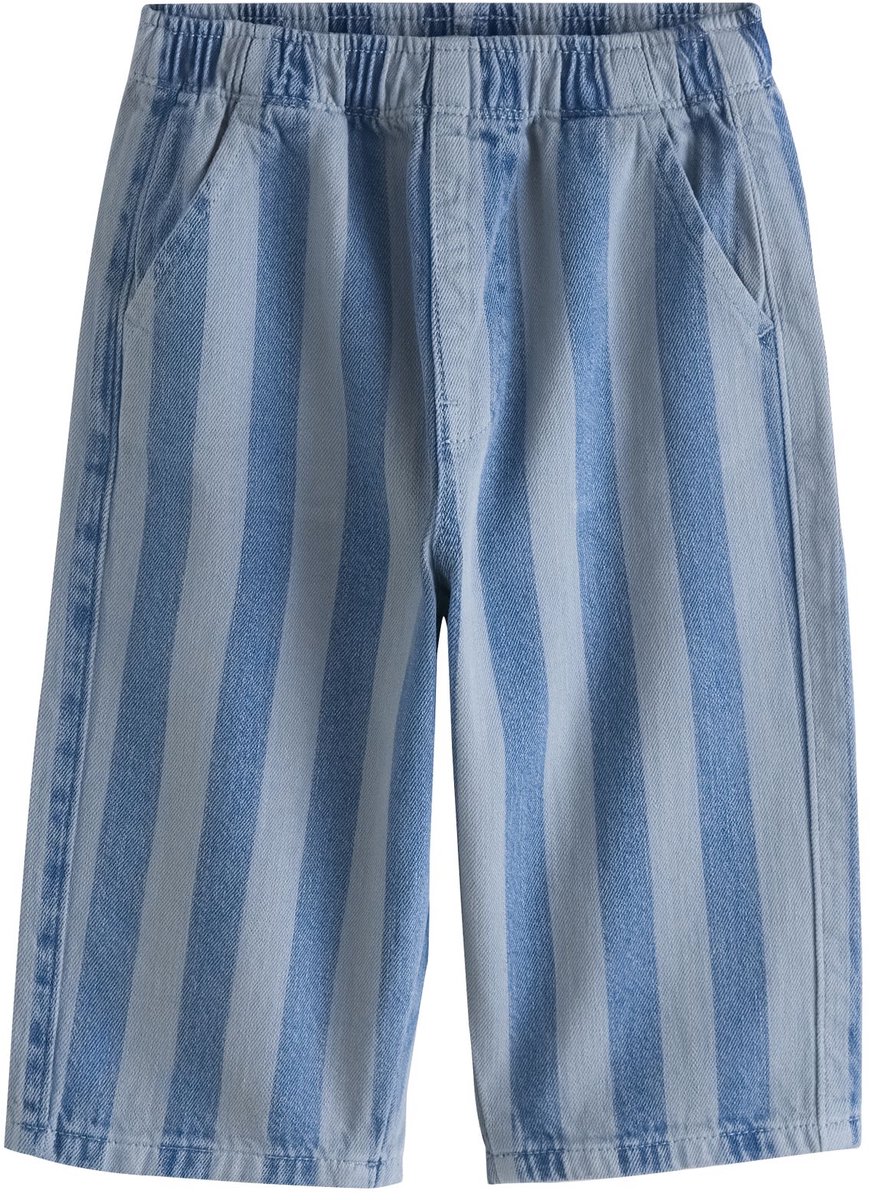 Next - Jongens - Brede broek met koordsluiting - Blauw