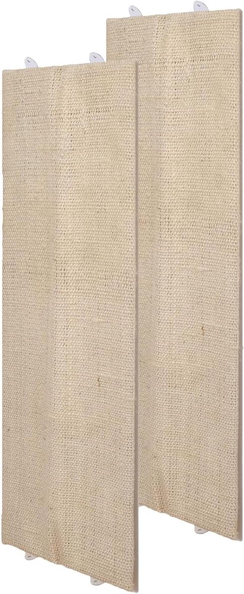 Kattenkrabplank Hoek - Wandkrabplank Krabmat - Meubels Beschermen - Natuurlijk Sisal Materiaal - 80 cm - Niet gespecificeerd
