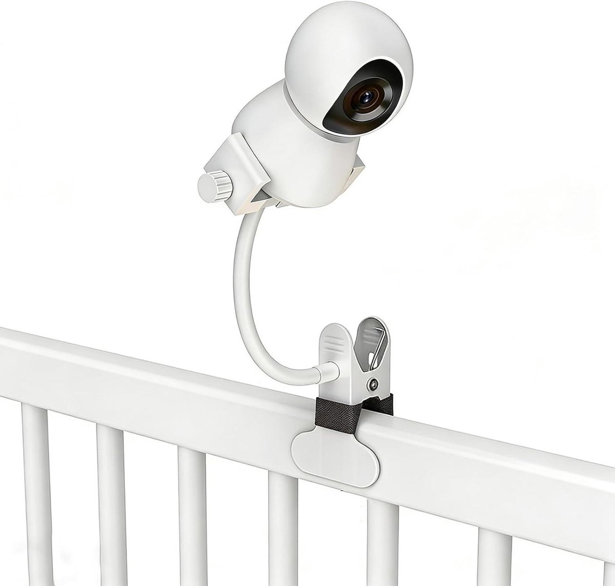 Universele Babyfoonhouder - Babyfoon standaard Flexibele klem - Baby in de gaten houden - Gereedschapsvrije installatie