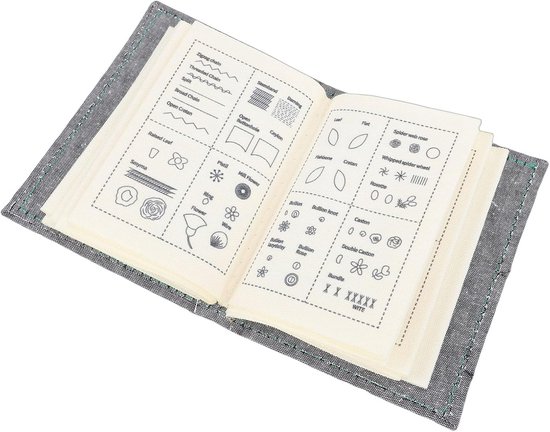 Borduurgids Boek - Stekenboek Hobby - Creatief Leren - Stapsgewijze Visuals - 15 x 10 x 3 cm - Niet gespecificeerd — afbeelding 5
