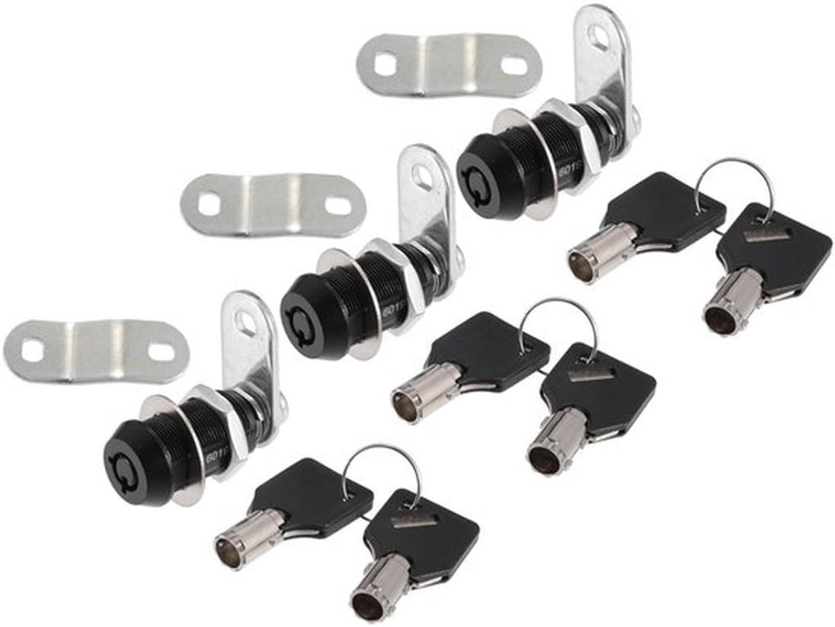 Vergrendelingsset Duurzaam - RV/Campervergrendelingsset - Zinklegering - Complete Set - Extra Beveiliging - Geschikt voor de meeste RV's - Slotset