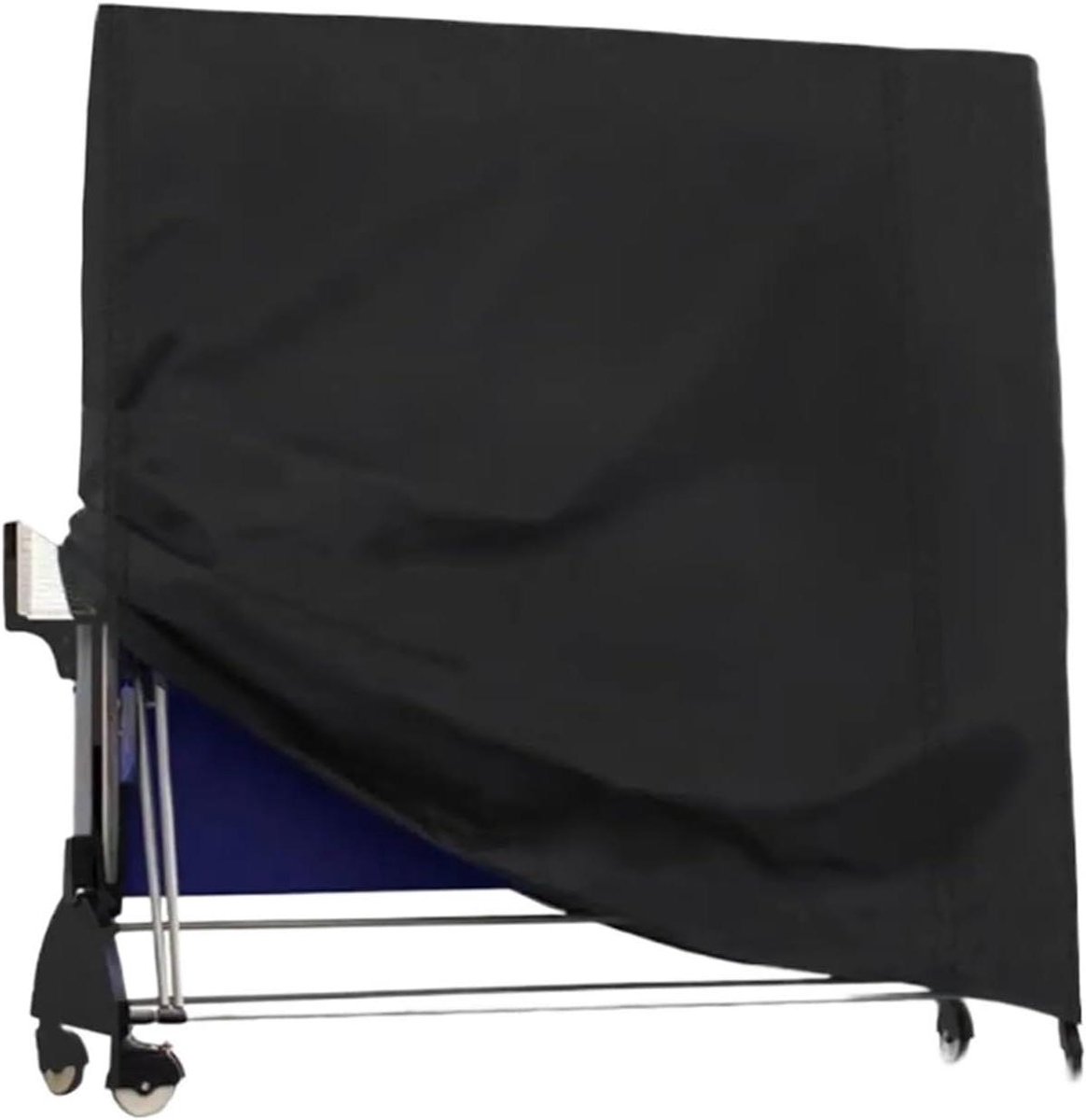 Tafeltennis Tafelhoes - Tafeltennis Beschermhoes - Tafel Beschermen - Waterdicht Oxford Stof - 165 x 70 x 185 cm - Zilver