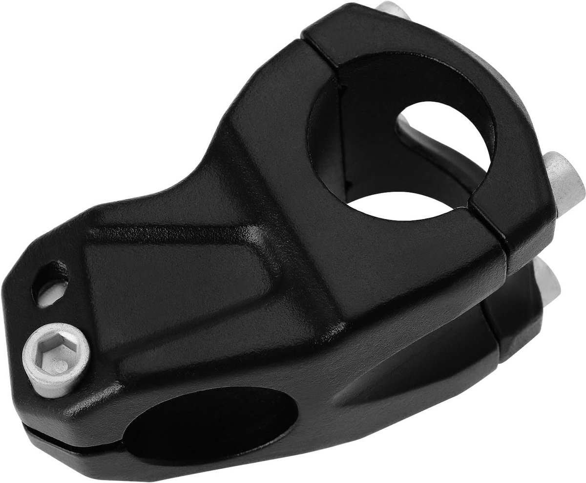 SnelShoppen - Fietsstuurpen 31.8mm Diameter, 50mm Lengte, 30 Graden Hoek, Aluminium Legering voor Mountainbike en Racefiets