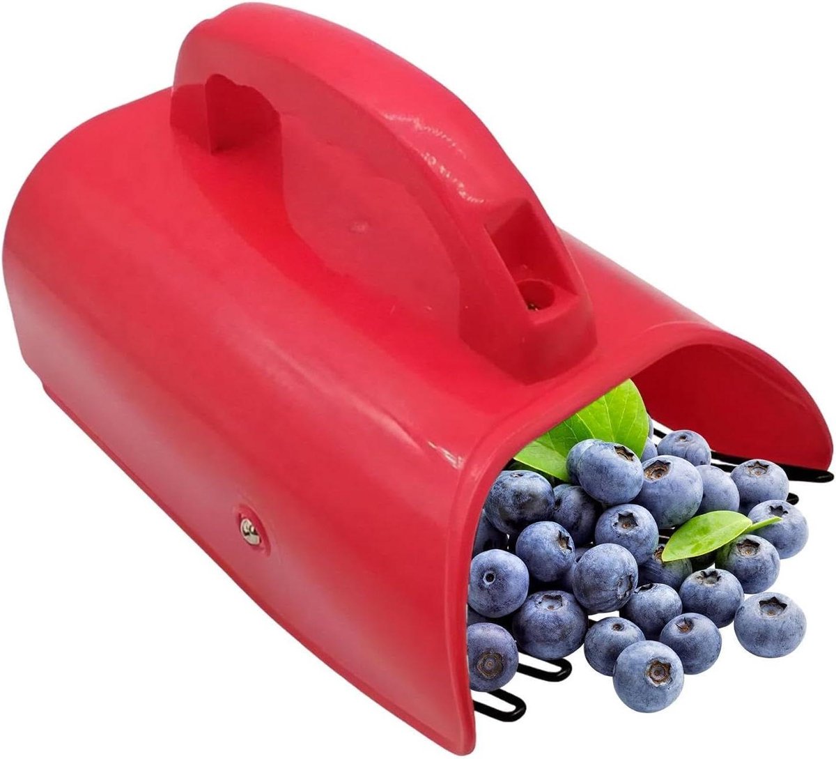 Bessenplukker met Handvat - Fruithark Bessen - Efficiënt Bessen Oogsten - Ergonomische Greep - 21.5 cm - Zoals de afbeelding
