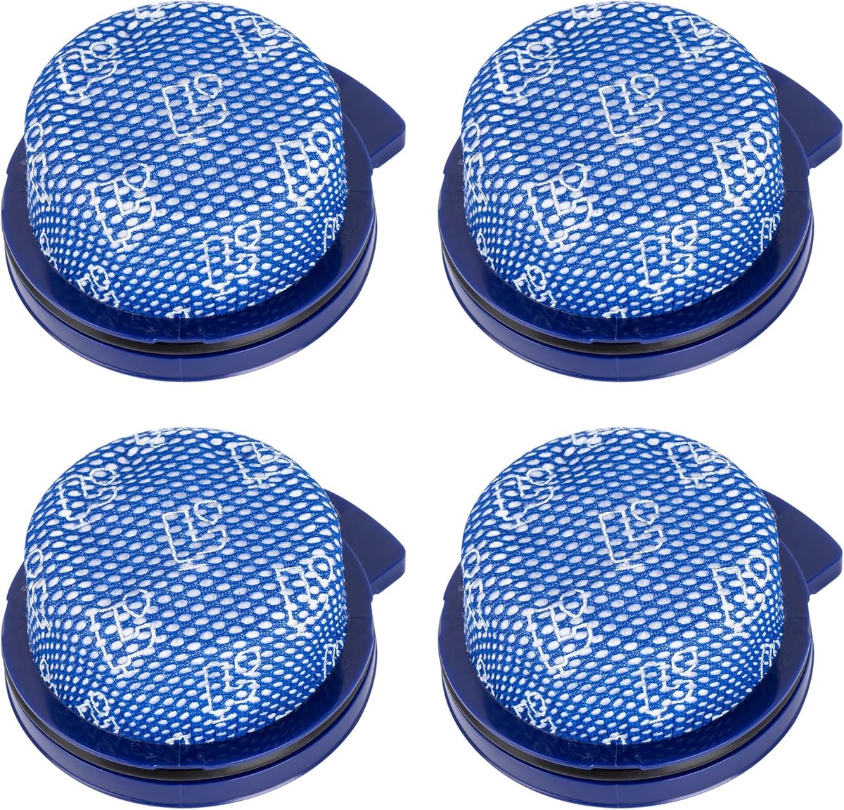 SnelShoppen - Set van 4 Vervangende HEPA Filters Geschikt voor Stofzuiger, Hoogwaardige Filter Materialen, Efficiënt Stoffilter, Duurzaam, Voor Samsun