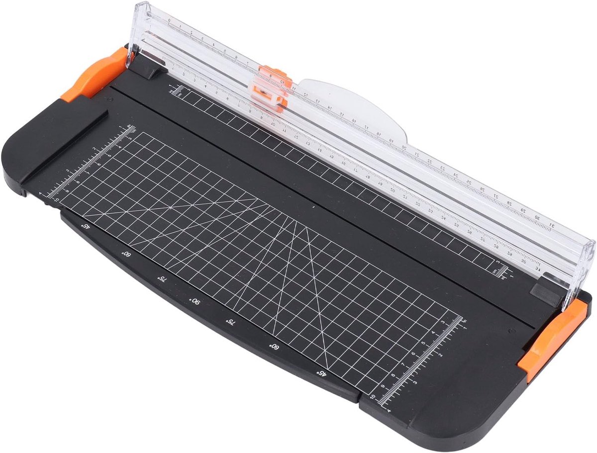 SnelShoppen - A4 Papier Snijmachine, 30 cm Papier Cutter, Scrapbooking Benodigdheden met Automatische Veiligheidsgarantie en Zijregel, Capaciteit van