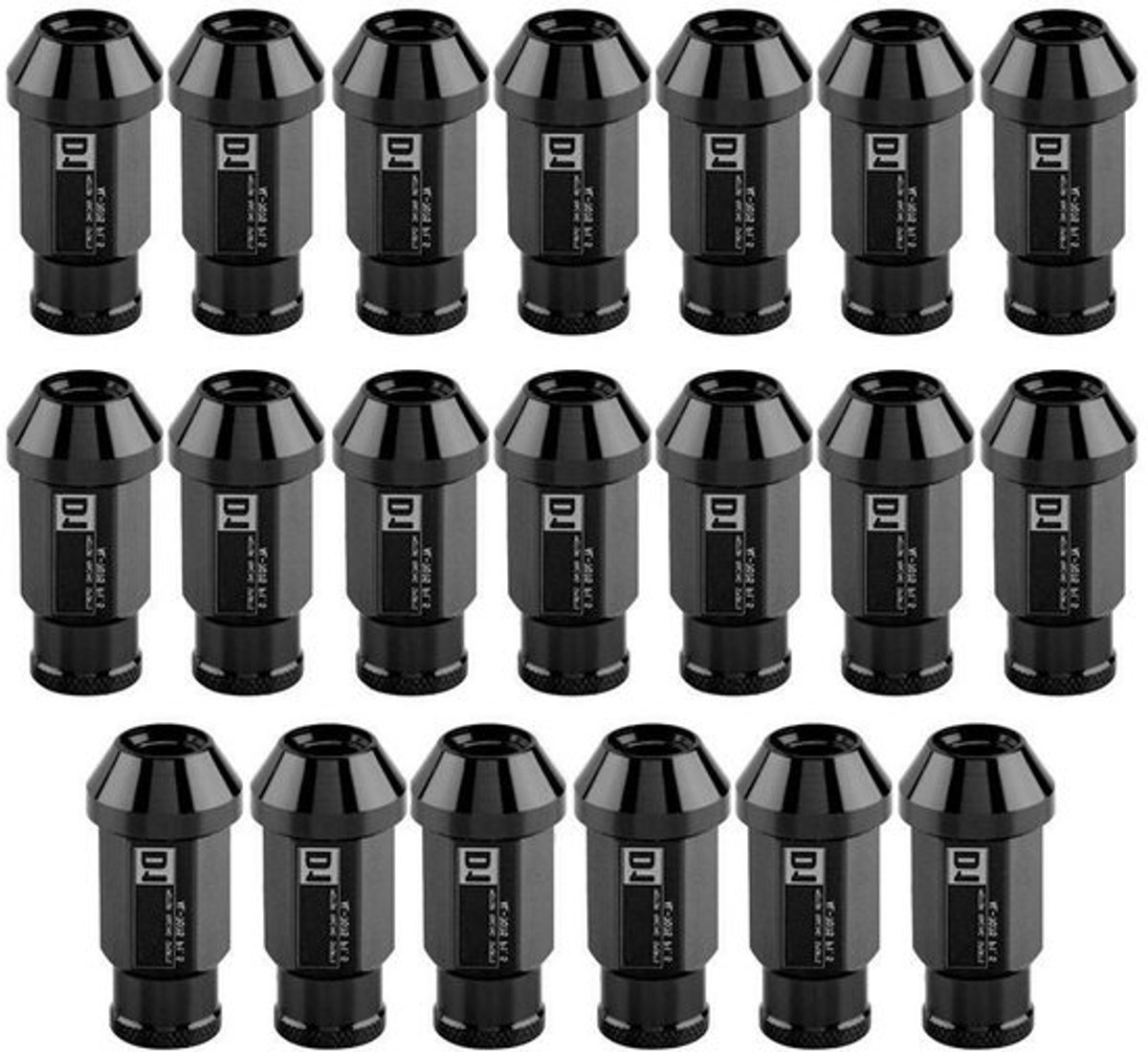 Aluminium Auto Banden Schroeven - 20 Stuks M12x1.5 Wielmoeren voor Racing en Versterking