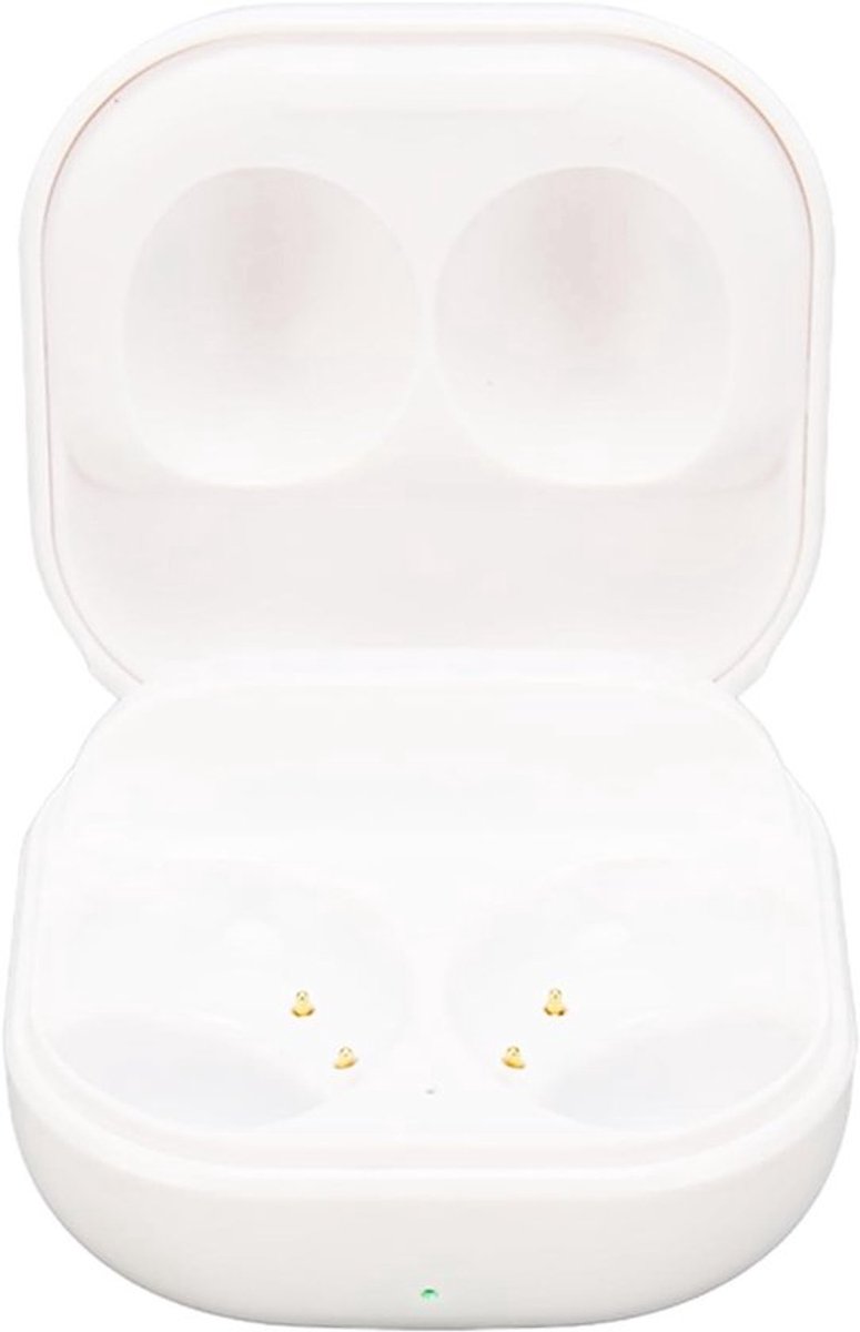 Oplaadcase voor Bluetooth oordopjes, Vervangende Oplaadcase voor Galaxy Buds 2, Draadloze oplader, Geschikt voor SM-R177, Wit